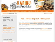 Tablet Screenshot of karibu-kassel.de